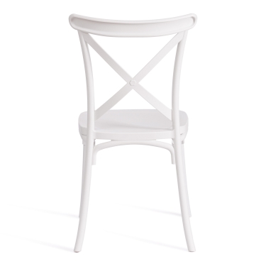 Стул Tetchair CROSS mod. PL24 / 1 шт. в упаковке пластик, 48 х 58 х 89 см, White белый 11954