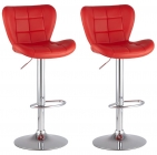 Стул барный Stool Group PORSCHE красный 2 шт. комплект