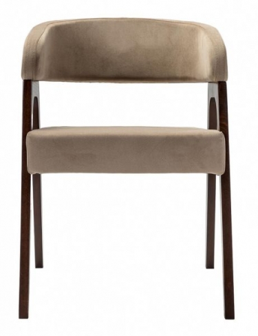 Кресло R-home Baxter Beige/Темный орех