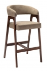 Кресло барное R-home Baxter Б Beige/Темный орех