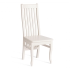 Стул Tetchair DOLCE жесткое сидение бук, мдф, 40х46х100см, Ivory white