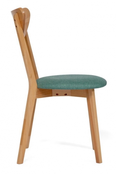 Стул Tetchair MAXI Макси / 1 шт. в упаковке каркас бук, сиденье ткань, натуральный бук