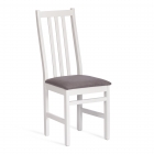 Стул Tetchair SWEDEN комплект NEW, Многослойный березовый шпон, 41х40х99 см, white/велюр темно-серый