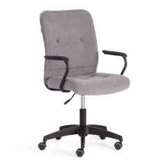Кресло Tetchair WIND флок , серый, 29