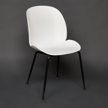 Стул Tetchair Beetle Chair mod.70 / 1 шт. в упаковке металл/пластик, 4657,586см, белый