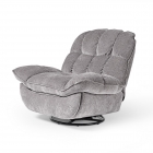 Электрическое кресло-реклайнер Eureka Eureka с местом для хранения вещей, серый