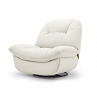 Кресло-реклайнер Eureka Eureka EEA02 с откидной спинкой и функцией качания, белый