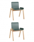 Стул Stool Group Harbour зеленый 2 шт.