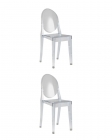 Стул Stool Group Victoria Ghost NEW прозрачный 2 шт.