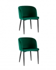 Стул Stool Group Оскар велюр изумрудный 2 шт
