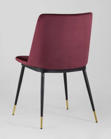 Стул Stool Group Мелисса велюр бордовый 2 шт
