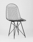 Стул обеденный Stool Group Eiffel черный с черной подушкой 4 шт