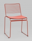 Стул обеденный Stool Group Danny бордовый с подушкой