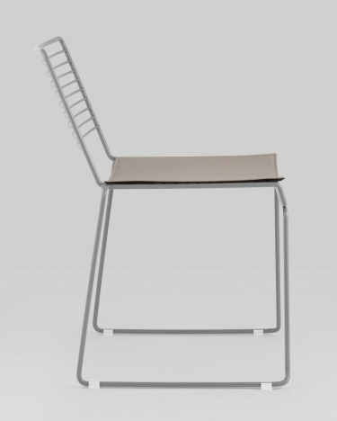 Стул обеденный Stool Group Danny серый с подушкой