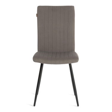 Стул обеденный Tetchair Monte Carlo разборный, ткань велюр, 45х55х97, серый/черный, Porsche 9
