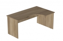 Стол компьютерный угловой Альтерна Р.СКУ-14 правый Серый