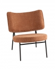 Кресло Stool Group District Lounge букле Терракотовый