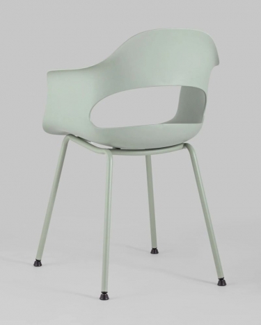 Стул Stool Group Lady пластик серо-зеленый 4 шт.
