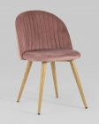 Стул Stool Group Лион Страйпс велюр розовый 4 шт