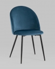 Стул Stool Group Lilly велюр сине-зеленый 4 шт.