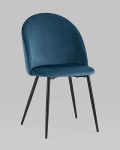 Стул Stool Group Lilly велюр сине-зеленый 4 шт.