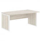 Стол письменный правый Skyland XTEN-QP XQPCT 169 R Сосна Эдмонт Белый