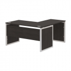 Стол письменный угловой левый Skyland XTEN-QP XQPCT 1415 L Дуб Юкон Серый