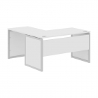 Стол письменный угловой правый Skyland XTEN-QP XQPCT 1415 R Белый Серый