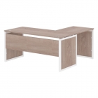 Стол письменный угловой левый Skyland XTEN-QP XQPCT 1615 L Дуб Сонома Белый