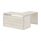 Стол письменный угловой левый Skyland XTEN-QP XQPCT 1415H L Сосна Эдмонт Серый