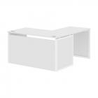 Стол письменный угловой левый Skyland XTEN-QP XQPCT 1415H L Белый