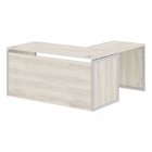 Стол письменный угловой левый Skyland XTEN-QP XQPCT 1615H L Сосна Эдмонт Серый