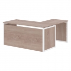 Стол письменный угловой левый Skyland XTEN-QP XQPCT 1615H L Дуб Сонома Белый