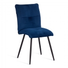 Стул обеденный Tetchair Sweet велюр, 46х55х88, Blue синий