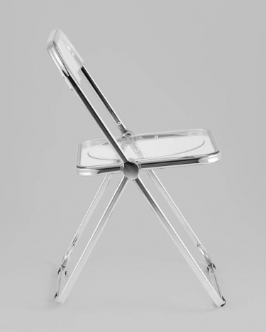 Стул Stool Group Fold Clear складной прозрачный