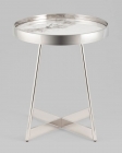 Журнальный стол Stool Group Гера 50х50 см сталь серебро