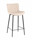 Стул барный Stool Group Vault экокожа светло-серый