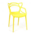 Стул Tetchair Cat Chair mod. 028 пластик, 53 x 59 x 82,5 см, желтый Yellow Y-01