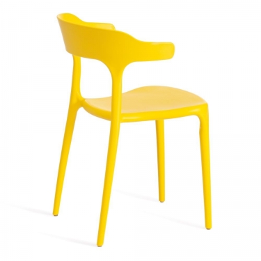 Стул Tetchair TON mod. PC33 / 1 шт. в упаковке пластик, 49 x 52 x 74 см, Yellow Желтый 11