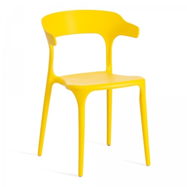 Стул Tetchair TON mod. PC33 / 1 шт. в упаковке пластик, 49 x 52 x 74 см, Yellow Желтый 11