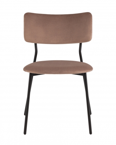 Стул Stool Group Амелия велюр коричневый