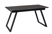 Стол R-home Пеле раздвиж. 120-160 Темный мрамор/Бабочка
