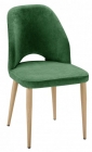 Стул R-home Ledger green grass/нат.дуб