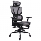 Геймерское кресло BRABIX BRABIX PREMIUM Venom GM-530 черное/серое