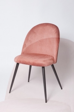 Стул Цвет мебели С 820 Пыльная роза вельвет