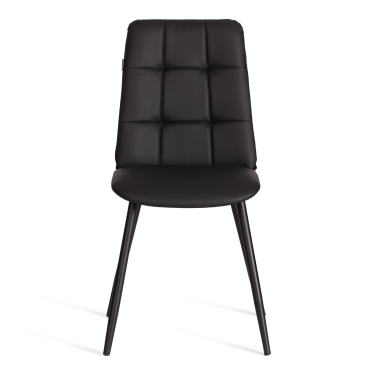 Стул обеденный Tetchair Asti TREND, экокожа, черная, 47х54х86 см