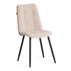 Стул обеденный Tetchair Asti велюр, молочный/черный, Porsche 2