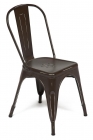 Стул Tetchair LOFT CHAIR mod. 012 / 1 шт. в упаковке металл, 453585см, коричневый/brown vintage