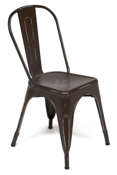 Стул Tetchair LOFT CHAIR mod. 012 / 1 шт. в упаковке металл, 453585см, коричневый/brown vintage