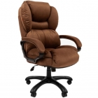 Кресло руководителя Chairman CHAIRMAN 434 HOME велюр Коричневый